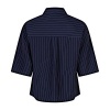 Afbeelding van Red Button blouse SRB4777 Nora pinstripe - Darkblue