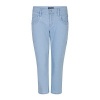 Afbeelding van Red Button capri SRB4942 Sissy Fancy - Bleachblue