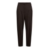 Afbeelding van &Co Women broek Pris heavy travel - Dark chocolate