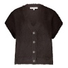 Afbeelding van Red Button vestje SRB4672 Fuzzy - Espresso