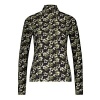 Afbeelding van Red Button top SRB4682 Rolinde Flower - Khaki