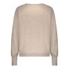 Afbeelding van Red Button top SRB4750 Sweet puff sleeve - Latte