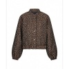 Afbeelding van Red Button bomber SRB5149 Jaquard - Grey Brown