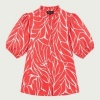 Afbeelding van Elvira blouse Elodi - Sienna leaves