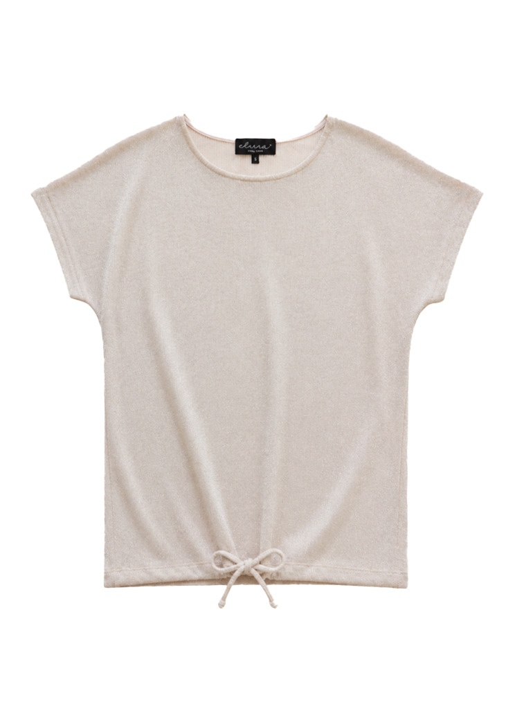 Elvira top Natasha - Creme gold