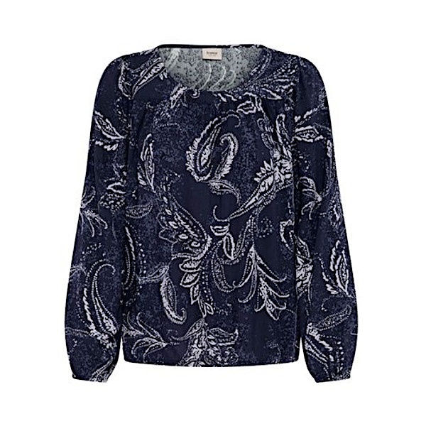 Fransa blouse 20617101 - Dot paisley Fransa blouse 20617101 - Dot paisley