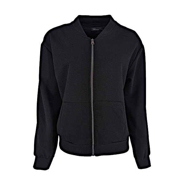 FOS bomberjack Izzy wafel - Zwart
