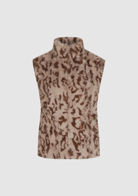 G-maxx gilet Clarimond - Sand/Cappuccino