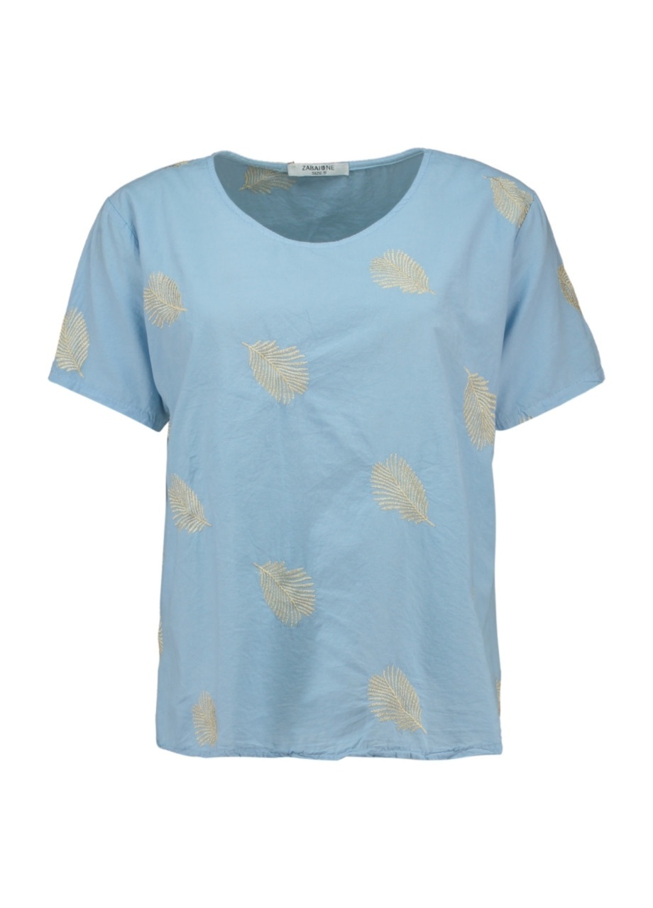Bos Women blouse Mi44aa - Air Blue