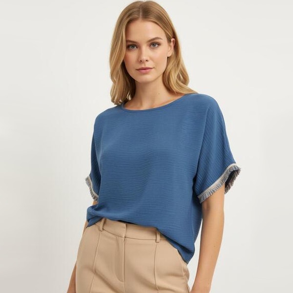 Batida top 2459 - Denim