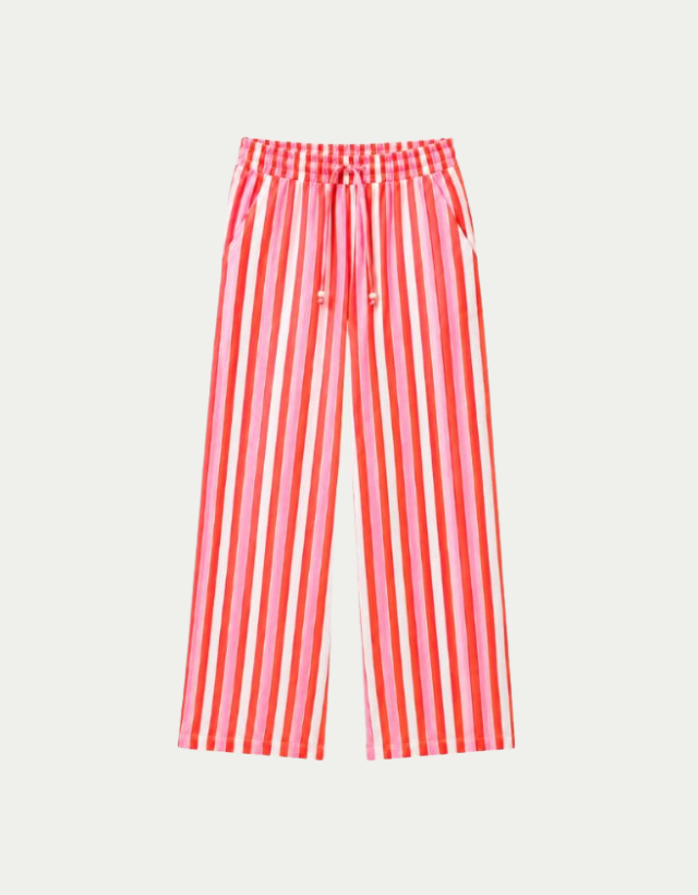 Elvira broek Roos - Summer stripes
