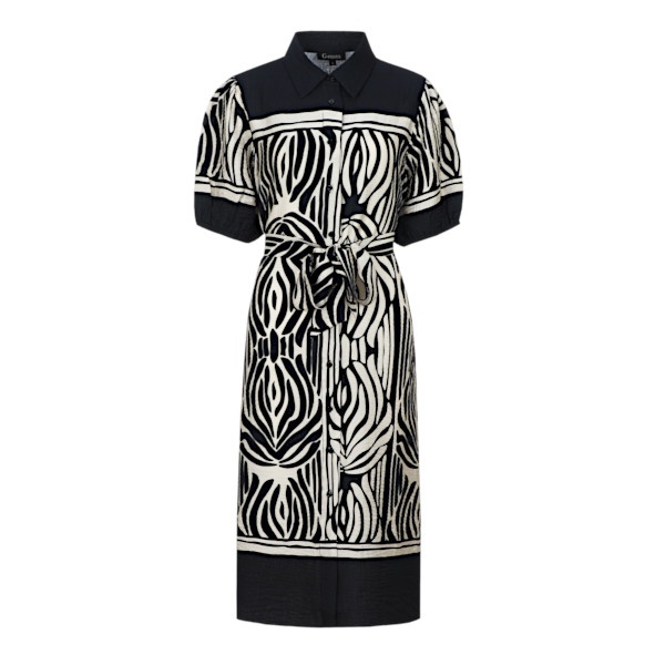 G-Maxx jurk Jiska - Black/Sand