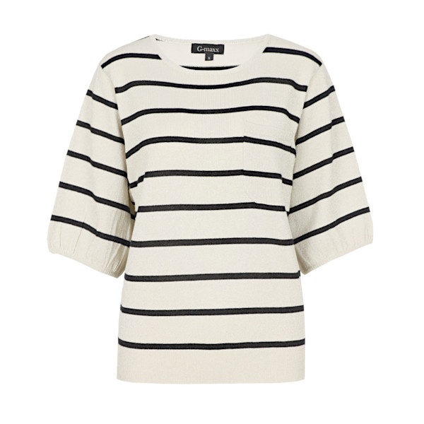 G-Maxx top Genoveva - Sand/Black