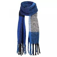 Sarlini sjaal 00078 - Kobalt blue