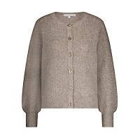 Red Button vest SRB4605 Ajour sparkle - Truffle