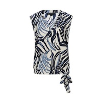 G-Maxx top Karla - Sand/Light jeans Blue