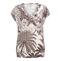 &Co Women top Lucia Choco Duo - Chocolate multi