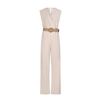 Esqualo jumpsuit SP25-30018 - light Sand