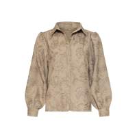 Smashed Lemon blouse 26588 - Taupe