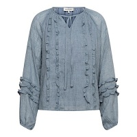  &Co Women blouse Willeke - dark Slate 