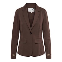 &Co Women blazer Presley travel - Chocolate