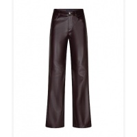 Red Button broek SRB5077 Colette faux leather - Burgundy