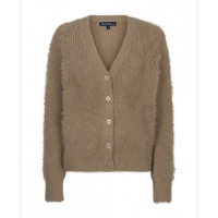 Red Button vest SRB5115 Fuzzy - Latte