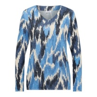Cecil top 324651 - Blue Melange