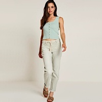 Para Mi broek Bobby - Light olive