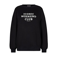 Esqualo sweater F25-05522 - Black