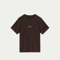 Elvira t-shirt Oui - Dark Coffee