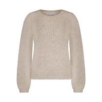 Red Button sweater SRB4615 RB logo - Stone