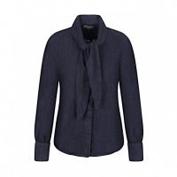 Elvira blouse Danna - Dark blue melange