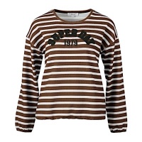Enjoy sweater 183127 - donker Bruin