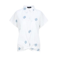 G-Maxx blouse Arlise-Offwhite/celestial blue