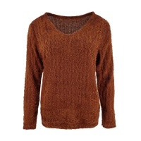 FOS trui Bella chenille - Cognac