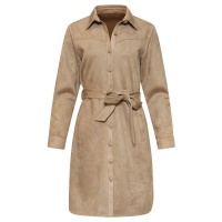 Smashed Lemon jurk 26568 - Taupe
