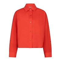 Esqualo blouse SP26-10016 - Chili Red