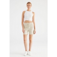 COJ Denim short Agnes - Beige
