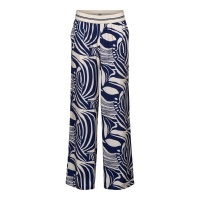 &Co Women broek Nessy Weave - Blue multi