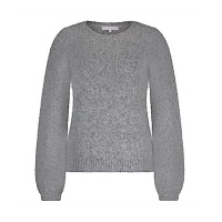 Red Button sweater SRB4615 RB logo - Grey Melange