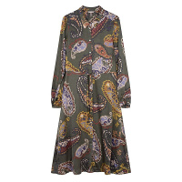 Esqualo jurk F22-15508 - elements print