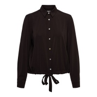 &Co Women blouse Lotus - Dark chocolate