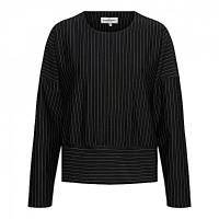 &Co Woman top Danila Pinstripe Punta - Black