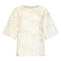 Smashed Lemon top 26324 - White/Silver