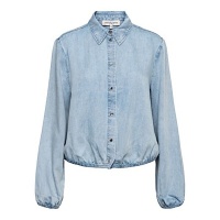 &Co Woman blouse Juul - light Denim