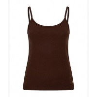 Red Button singlet SRB5140 - Espresso