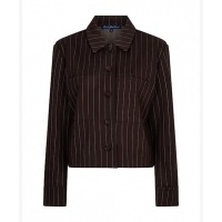 Red Button jasje SRB5028 punta pinstripe - Espresso