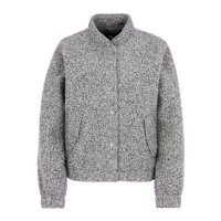 Covered jas Willow - Grey melange