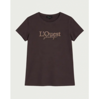 Elvira t-shirt L'Quest - Dark Coffee